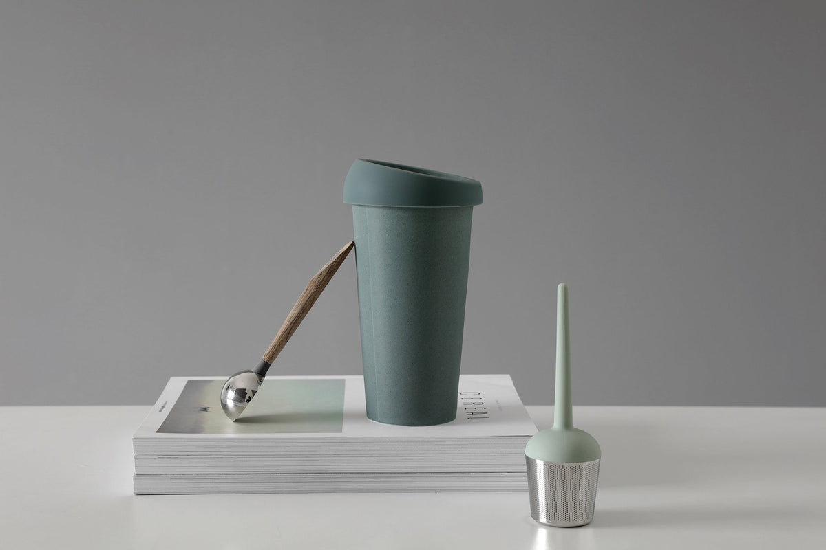 ANYTIME™ Emma Cup With Lid | Color=Forest pine