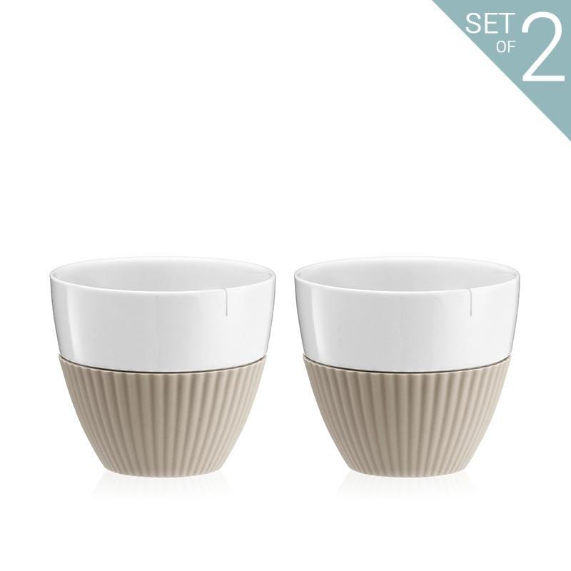 Anytime™ Tea Cup - Set Of 2-VIVA Scandinavia | Color=Buttermilk