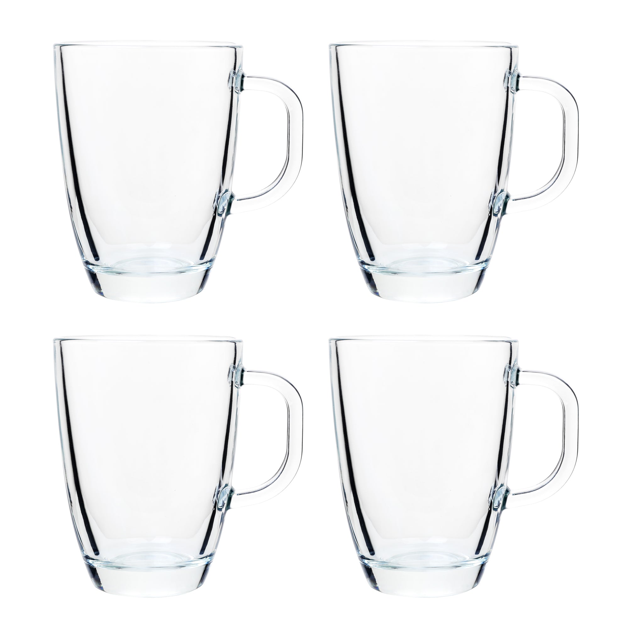 Glass Mugs, Set of Glass Mugs