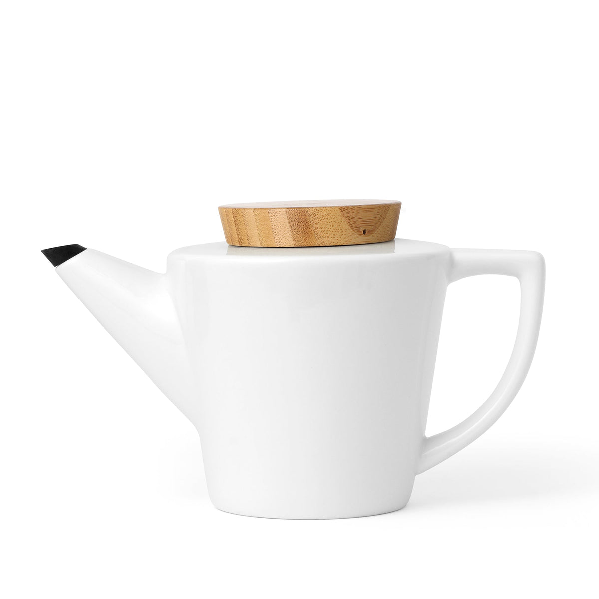 Infusion Porcelain Teapot With oak lid