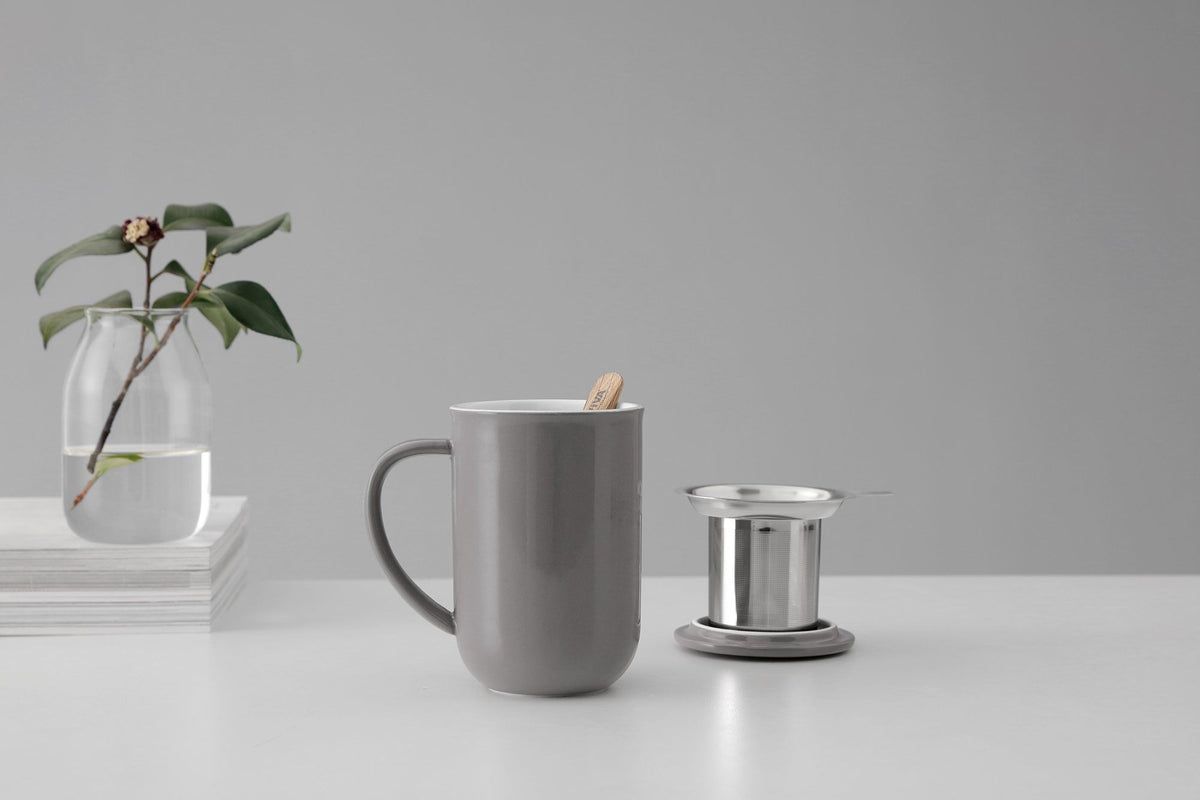 Minima™ Balance Tea Mug - VIVA | Color=wool grey