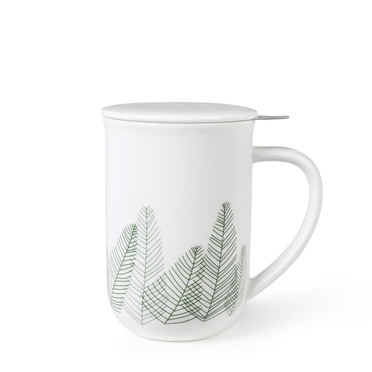 Minima ™ Balanced Winter Tea Mug - VIVA | Color=pure white